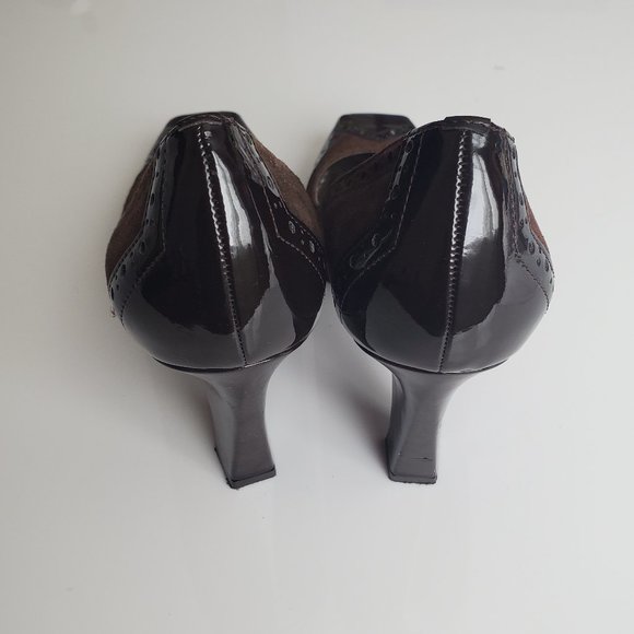 Franco Sarto Square Toe Shoes Size 8 - Picture 4 of 7